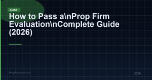 How to Pass a Prop Firm Evaluation: Complete Guide (2026)