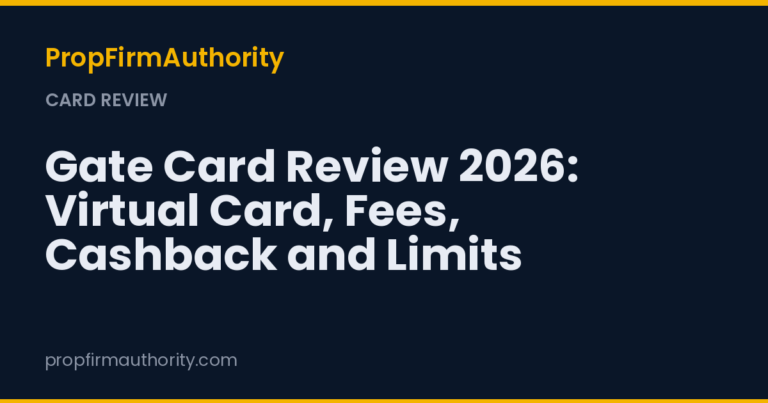 Gate Card Review 2026: Virtual Card, Fees, Cashback and Limits