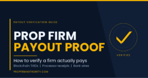 Prop Firm Payout Proof: How to Verify a Firm Actually Pays
