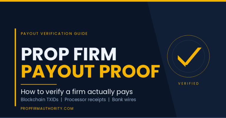 Prop firm payout proof - how to verify a firm actually pays